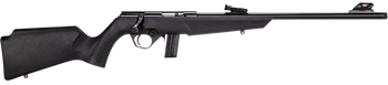 Rossi RB22L1611 RB22  Compact 22 LR 10+1, 16" Matte Black Button Rifled Free Floating Steel Barrel, Matte Black Stainless Steel Receiver, Black Monte Carlo Stock, Right Hand                           