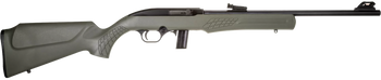 Rossi RS22L1811OD RS22  Semi-Auto 22 LR Caliber with 10+1 Capacity, 18" Barrel, Matte Black Metal Finish & Monte Carlo OD Green Synthetic Stock Right Hand (Full Size)                                  