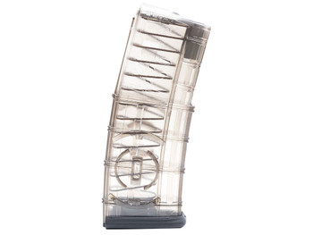 ETS Group AR1530CG2 Rifle Mags Gen 2 30rd 5.56x45mm NATO Fits AR-15 Clear Polymer Detachable w/ Coupler
