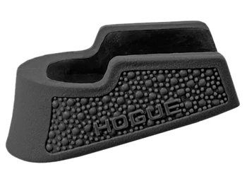 Hogue 18020 OverMolded Extension Base Pad Cobblestone Fits Sig Sauer P365 10rd Black Rubber