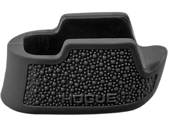 Hogue 18030 OverMolded Extension Base Pad Cobblestone Fits Sig Sauer P365 12rd Black Rubber