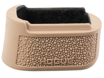 Hogue 18053 OverMolded Extension Base Pad Cobblestone Fits Sig Sauer P365X/XL 15rd FDE Rubber