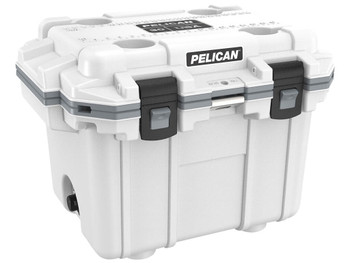 PELICAN 30Q-1-WHTGRY 30QT ELITE COOLER WHT/GRY