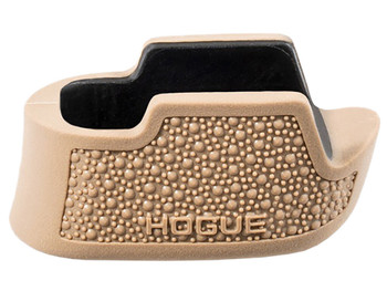 Hogue 18033 OverMolded Extension Base Pad Cobblestone Fits Sig Sauer P365 12rd FDE Rubber