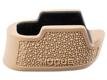 Hogue 18033 OverMolded Extension Base Pad Cobblestone Fits Sig Sauer P365 12rd FDE Rubber