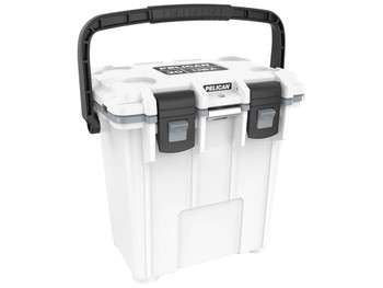PELICAN 20Q-1-WHTGRY 20QT ELITE COOLER WHT/GRY