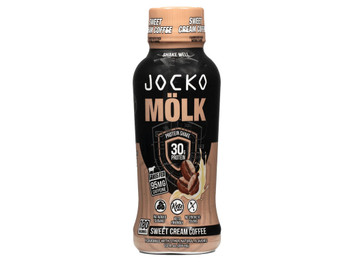 Jocko Fuel 29126 Sweet Cream Coffee Protein Shake 12oz 12Pack