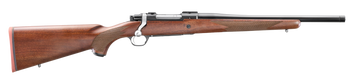 Ruger 67100 Hawkeye Hunter 308 Win 4+1 16.60" Satin Blued Threaded Barrel, Satin Blued Steel Receiver w/Integral Scope Mount, American Walnut Fixed Stock, Right Hand                                   