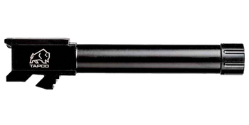 Tapco TAP22002 Glock 9mm Luger Threaded Black Nitride Stainless Steel, Fits Glock 19 Gen1-3                                                                                                             