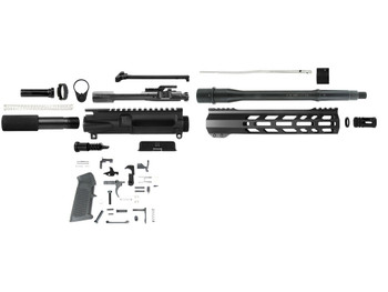 TacFire SSPK556LPK10 Pistol Kit 5.56x45mm NATO AR-Pistol Platform Black Steel