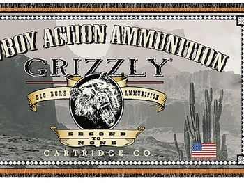 Grizzly Ammo GC357M8 357Mag 158gr Round Nose Flat Point 50 Per Box/10 Case