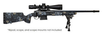 Horizon Firearms RF017S232414T19 Vandal Prime 300 PRC 24" Black Spiral Fluted Threaded Barrel, Drilled & Tapped Receiver, Textured Iota EKO Carbon Fiber Stock                                          