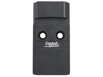 Foxtail Precision 100004 Red Dot Adapter Plate for Optics-Ready Pistol Black Anodized CZ P10