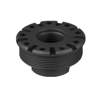 SilencerCo AC1563 Bravo Direct Thread Mount Fits M13.5 x 1 LH Matte Black                                                                                                                               
