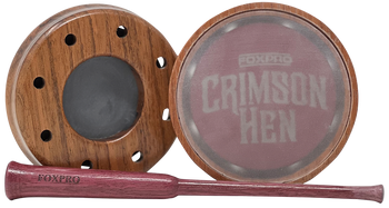 Foxpro CRIMSONTIP Crimson Tip Friction Turkey Sounds Cherry Wood                                                                                                                                        