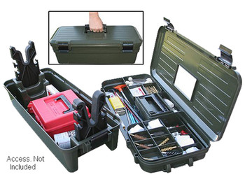 MTM Case-Gard RBMC11 Shooting Range Box Forest Green Plastic