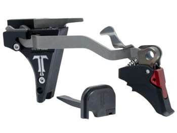 TriggerTech G9B0SBS26EBRF Certified Special 9mm/40 S&W Flat Lever Ambidextrous