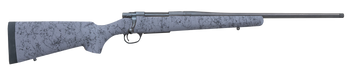 Howa HHSSL65CRGRY 1500 Superlite Gen2 Full Size 6.5 Creedmoor 3+1 20" Black Threaded Barrel, Matte Blue Steel Drilled & Tapped Receiver, Gray w/Black Webbing HS Precision Synthetic Stock, Right Hand  