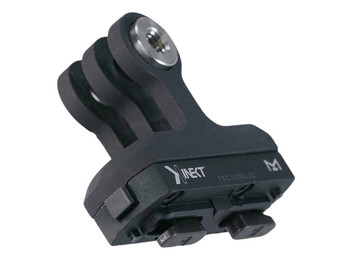 Kinetic Development Group KIN5-500 Go Pro Mount For Standard Magpul MLOK Slots Black Aluminum