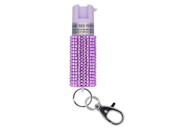 Sabre KRJLV02 Pepper Spray 25Bursts Compact Lavender Canister Includes Snap Clip