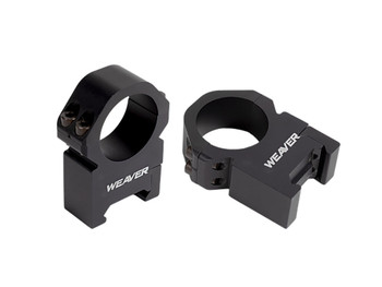 Weaver Mounts 48384 Precision Black Aluminum 1" Tube Extra Extra High