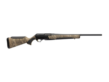 Browning 039029211 BAR MK4 Hunter Full Size 243 Win 4+1 22" Matte Blued Steel Barrel & Aluminum Alloy Drilled & Tapped Receiver, Mossy Oak Bottomland Adj Shim Synthetic Stock