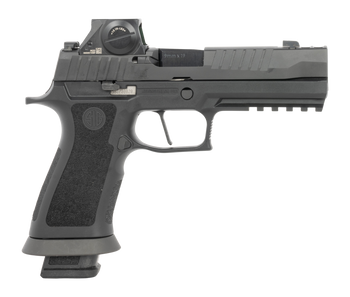 Sig Sauer 320XF9MODRXSL P320 M.O.D. Full Size 9mm Luger 21+1 3.90" Black Barrel, Matte Black DLC Stainless Steel Ported/Serrated w/Optic Slide, Black Stainless Steel Frame w/Picatinny Rail ,M.O.D. X F