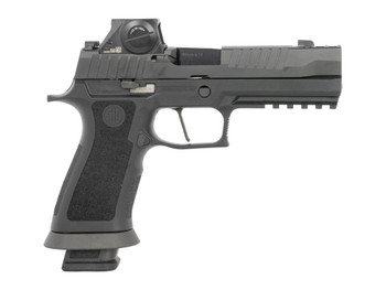 Sig Sauer 320XF9MODRXSL P320 M.O.D. Full Size 9mm Luger 21+1 3.90" Black Barrel, Matte Black DLC Stainless Steel Ported/Serrated w/Optic Slide, Black Stainless Steel Frame w/Picatinny Rail ,M.O.D. X F