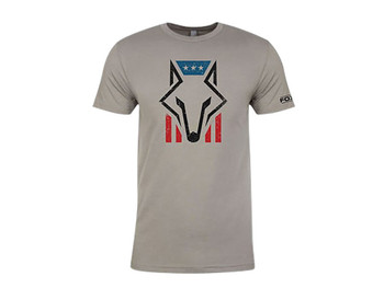 Foxpro FHFGS Foxhead Flag Gray Cotton/Polyester Short Sleeve Small