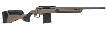 Savage Arms 32667 110 Core Tactical 22 ARC 10+1 18" Medium Heavy Fluted Barrel, Arca Rail Forend, Coyote Tan AccuStock w/AccuFit V2 Synthetic Stock, Right Hand                                         