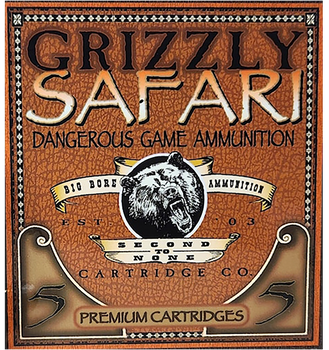 Grizzly Ammo GC45RG5   450Rigby 500gr Solid Brass 5 Per Box/10 Case                                                                                                                                     
