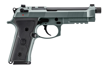 Beretta USA JS92M9A4GLUN10 M9A4 Overlanding Full Size Frame 9mm Luger 10+1 5.10" Black Threaded Barrel, Lunar Cerakote Steel Optic Ready/Serrated Slide, Lunar Cerakote Aluminum Frame w/Beavertail & Pi