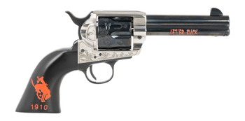 Pietta PFI45PR434BP 1873 Great Western II Pendleton Round?Up 45 Colt (Long Colt) 4.75" Blued Engraved Barrel & Cylinder, Ultra Black Engraved Grip, Exposed Hammer                                      