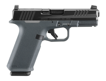 Ruger 19441 RXM  9mm Luger 17+1 4" Black FNC Nitride Alloy Steel Barrel & Optic Ready/Serrated Slide, Stealth Gray Polymer Frame w/Accessory Rail, Textured Grip, RMR/RMSc/DeltaPoint Pro Footprint     