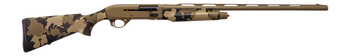 T R Imports A22026OS1 Alpha 2  20 Gauge 3" 4+1 26" Flat Dark Earth Cerakote Vent Rib Barrel & Receiver, Fixed Old School Camo Synthetic Stock                                                           