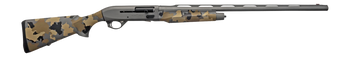 T R Imports A22026OS2 Alpha 2  20 Gauge 3" 4+1 26" Gray Cerakote Vent Rib Barrel & Receiver, Fixed Old School Camo Synthetic Stock                                                                      