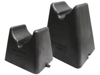 Birchwood Casey 48202 Nest Rest 2-Piece Shooting Rest Stackable Soft Rubber Small & Large Rests