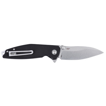 CRKT IBIS 3.09" PLAIN EDGE BLK/SLV