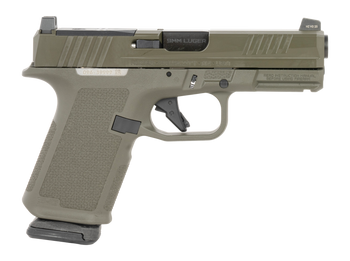 Ruger  RXM  Sports South Exclusive Compact Frame 9mm Luger 15+1 4" Black FNC Nitride Barrel, OD Green Alloy Steel Optic Ready/Serrated Slide, OD Green Polymer Frame w/Accessory Rail, Textured Grip, RM