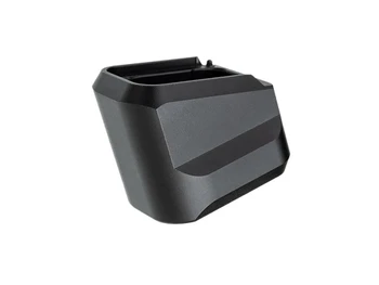 Tyrant CNC TDVP9MAGEXBLACK Magazine Extension Fits H&K VP9/VP40/VP30 5rd Black Aluminum