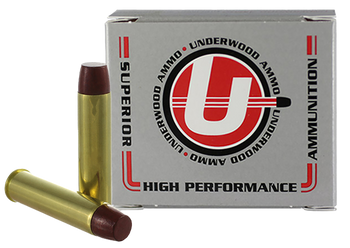 Underwood Ammo 726 Gas Check  460S&WMag 360gr Hard Cast Long Wide Nose 20 Per Box/10 Case                                                                                                               