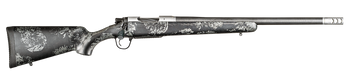 Christensen Arms 8010660000 Ridgeline FFT 375 H&H 3+1 24" Carbon Fiber Threaded Barrel, Stainless Steel Drilled & Tapped Receiver, Carbon w/Gray Accents Sporter FFT Carbon Fiber Stock                 