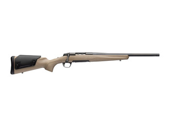 Browning 036119282 X-Bolt 2 Western Hunter Special LR 6.5 Creedmoor 4+1 18" Matte Blued Steel Threaded Barrel, Drilled & Tapped Receiver, Flat Dark Earth Adj Comb Synthetic Stock