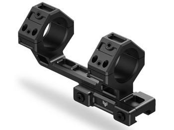 Swampfox Optics SHRM30M2 Hostile Engagement Mount Black 7075 Aluminum 30mm Tube