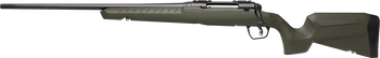 Savage Arms 32131 Axis 2 Compact 308 Win 4+1 20" Matte Black Heavy Sporter Barrel, Matte Black Drilled & Tapped Carbon Steel Receiver, Fixed OD Green Synthetic Stock, Left Hand                        