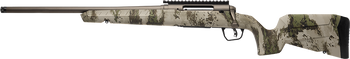 Savage Arms 32308 Axis 2 Pro Compact 223 Rem 4+1 20" Gun Metal Bronze Cerakote Heavy Threaded Barrel & Picatinny Rail Carbon Steel Receiver, Fixed Woodland Camo Synthetic Stock, Left Hand             
