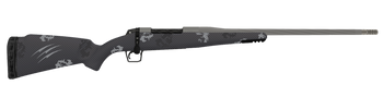 Fierce Firearms TWROG7PRC22GP Twisted Rogue 7mm PRC 22" Tungsten Cerakote Steel Threaded Barrel, Drilled & Tapped Steel Receiver, LR Negative Comb Phantom Camo Carbon Fiber Stock                      