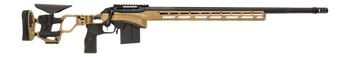 Cadex Inc CDXSSPRO6526CP20I2B1N CDX-SS Seven S.T.A.R.S. Pro 6.5 Creedmoor 10+1 26" Black DLC Fluted Threaded Barrel, Hybrid Tan Cerakote Receiver, ARCA Rail,  M-LOK Handguard, Hybrid Tan Adjustable Fo