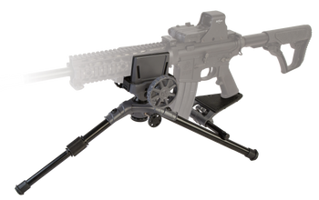 Caldwell 821400 Precision Turret Shooting Rest Black Aluminum 22.40" L x 5.50" W                                                                                                                        