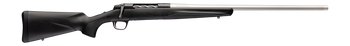 Browning 036115294 X-Bolt 2 Special LR Full Size 6.5 PRC 3+1 24" Matte Stainless Threaded Barrel, Matte Stainless Steel Drilled & Tapped Receiver, Black Adj Comb & LOP Synthetic Stock Right Hand      